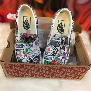 Classic Slip-On Vans (Vans Mash Up) Stickers/T